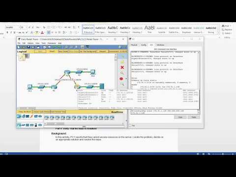 2.3.2.3 - 6.5.2.3 Packet Tracer - Troubleshooting Static Routes