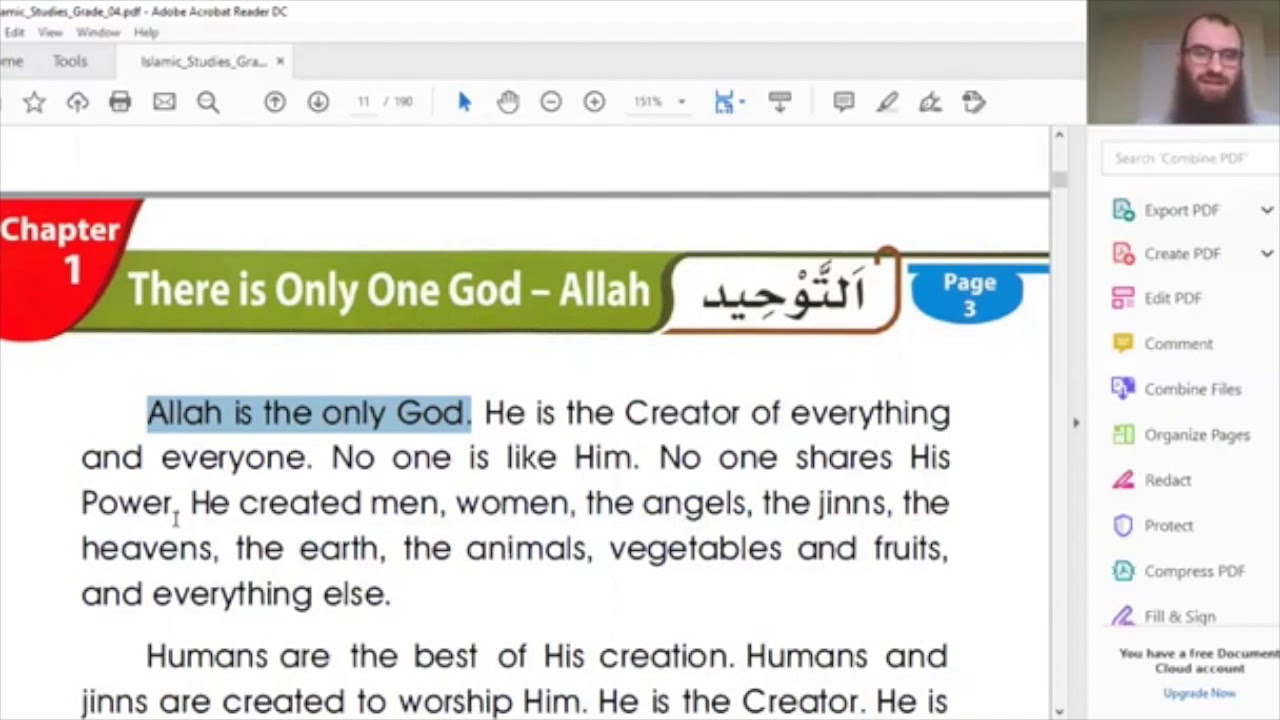 Grade 4  Islamic Studies There is only One True God Allah