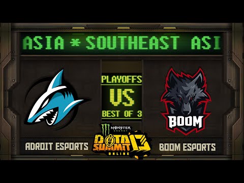 Adroit vs BOOM Game 1 - Monster Energy Dota Summit 13 Online SEA: Losers' Round 2 w/ Tsunami & GoDz