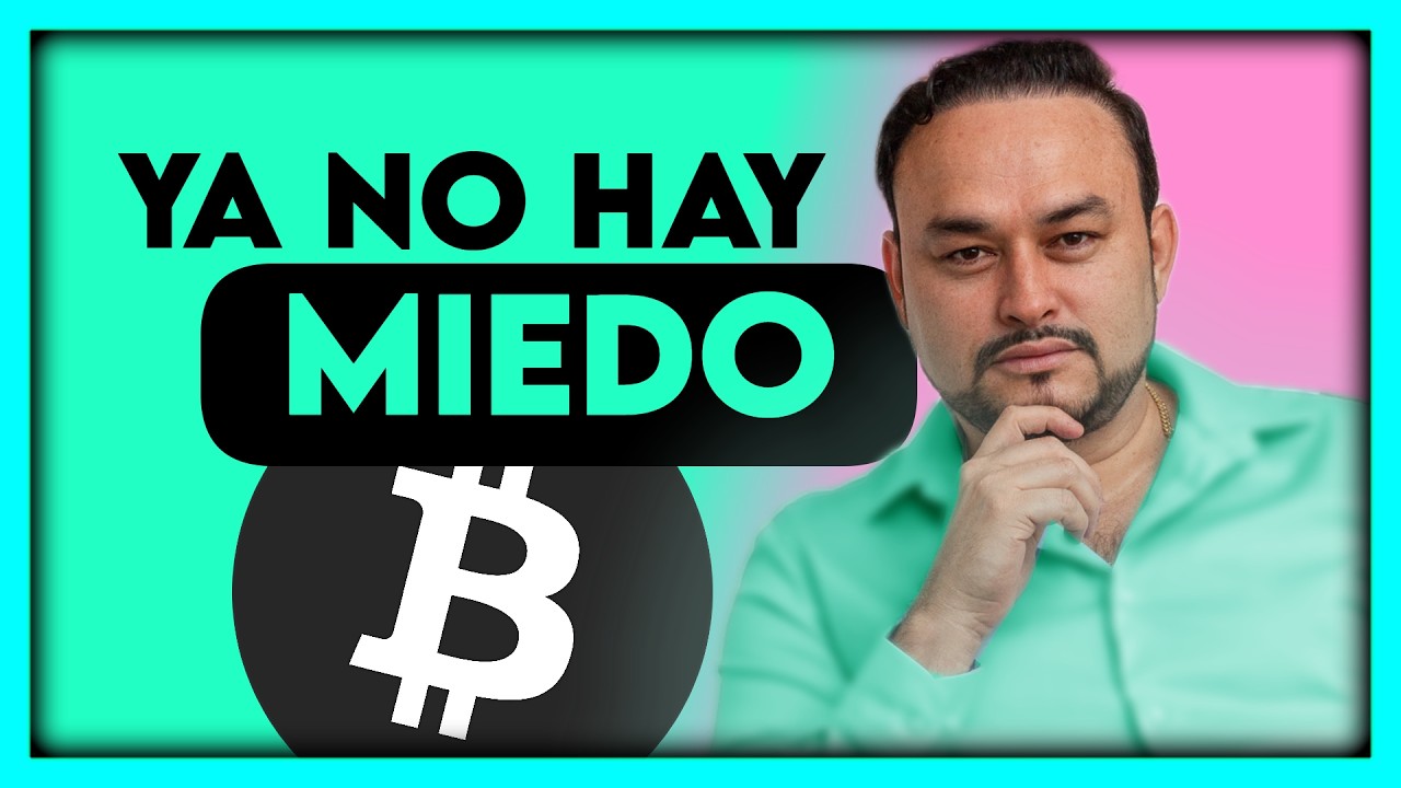 Se acabo el miedo en #BITCOIN
