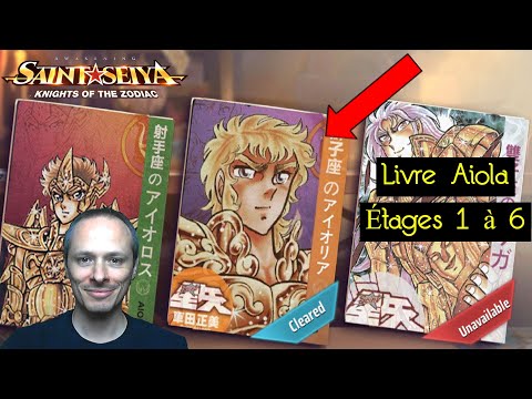 Guide du livre de Aiola - Saint Seiya Awakening
