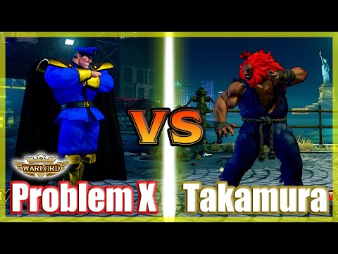 SFV CE 👊🏻 Problem X (M.Bison) vs Takamura (Akuma) FT2