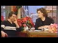 Tom Cruise On The Rosie O Donnell Show December 1996
