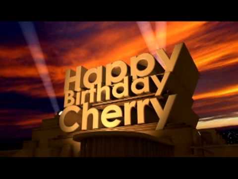 Happy Birthday Cherry