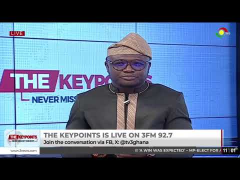 LIVE: #TheKeyPoints with Alfred Ocansey || 12-07-2025