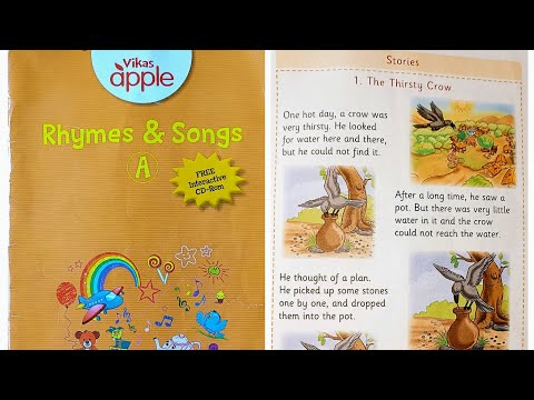 The Thirsty Crow | One hot day... | Lkg | Story | Pre- school | Rhymes & songs book