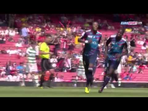 Michel Bastos amazing free kick goal vs Celtic
