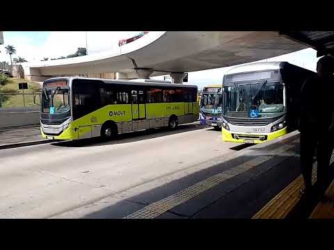 Ônibus Do Move Na Estação Pampulha-BELO HORIZONTE/MG