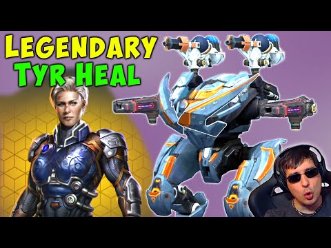 New Legendary TYR Pilot - Mega Healing Pulse War Robots Mk2 Gameplay WR
