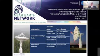 Near Earth Network: Enhancing Higher Data Rates for CubeSat and SmallSat Missions