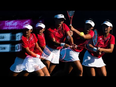 Mission Impossible by Indonesian Tennis Fed Cup Team 2020 #PRISKATENNISTRIP