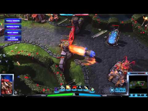 Sgt. Hammer Blunt Force Gun - Heroes of the Storm Alpha
