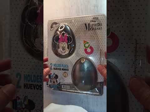 Set Placas Acetato Huevos Pascua Nº10 Mickey y Minnie #chocolate #reposteria