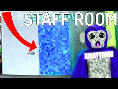 How To Get Into The Staff Room in Scary Baboon..