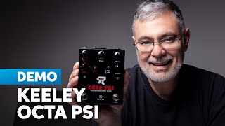 Video thumbnail for Keeley Octa Psi Transfigurating Fuzz Pedal Demo with Robert Keeley by Sweetwater Soundcheck