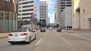 Fannin street of Houston on video.Houston is a big American