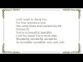 Fred Hammond - When It Gets Down to It Lyrics