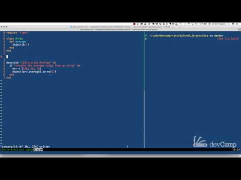 Finding the Average Value in an Array in Ruby