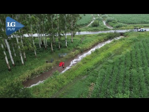Tres jóvenes perdieron la vida en el accidente en auto cerca de Los Ralos #INUNDACIÓN