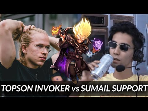 TOPSON Invoker Mid vs SUMAIL Kotl Supporter - No Respect Pick