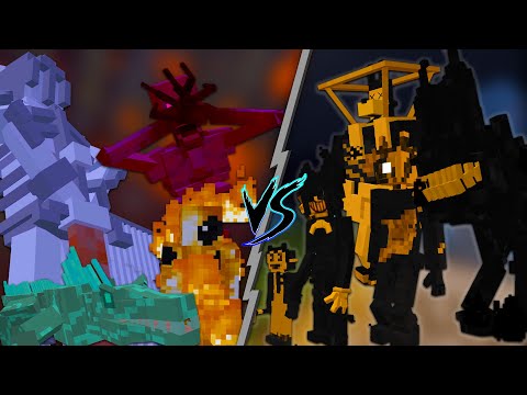 SCP Foundation Boss vs Ink Monsters