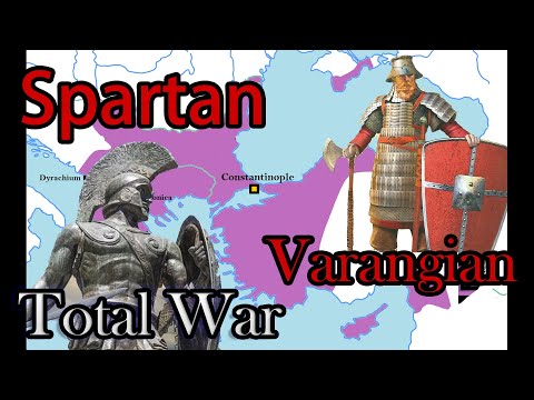 10 Spartans Defeat hundreds of Varangian guards  | Total war: Rome II  Gameplay