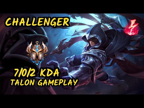 Gistick (TALON) vs NEEKO  - 7/0/2 KDA MID CHALLENGER GAMEPLAY - EUW