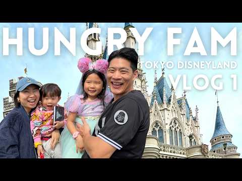 Hungry FAM explores TOKYO DISNEYLAND