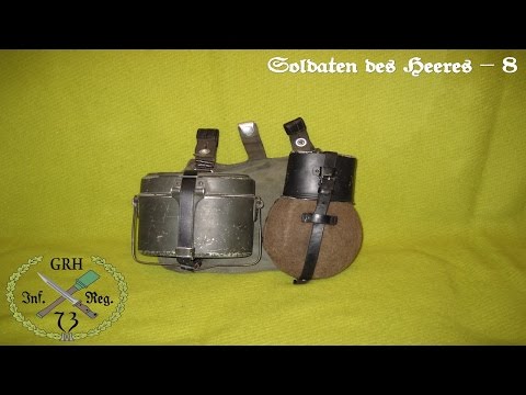 "Army soldiers" - odc. 8 - "Bread bag, cooking utensils and canteen"
