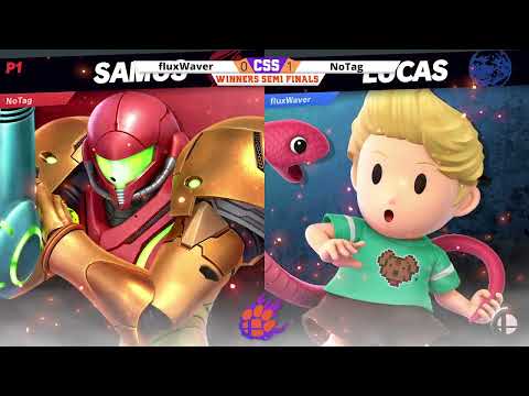 Clemson Smash Series 36 - WS - GO | NoTag (Samus) vs. fluxWaver (Lucas) - SSBU