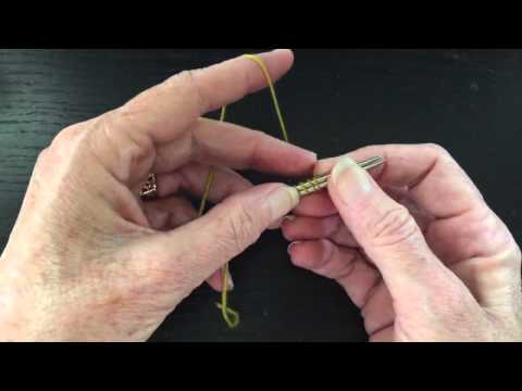 How to Knit - Easy CO for Toe Up Socks - Turkish Cast On