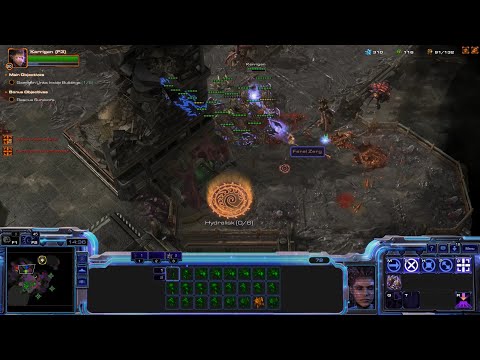 StarCraft 2 Kerrigan Covert Ops Campaign Mission 3 - Enemy Intelligence