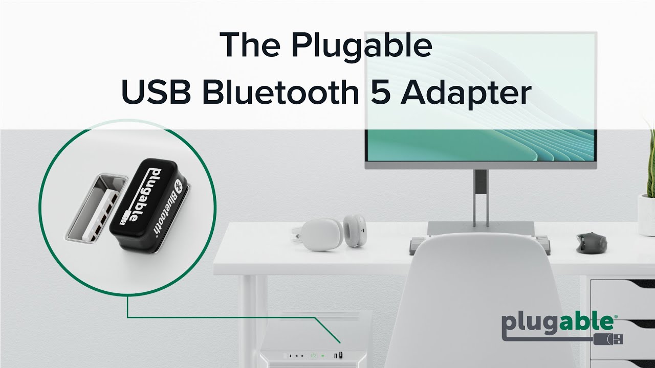 The Plugable USB Bluetooth 5 Adapter