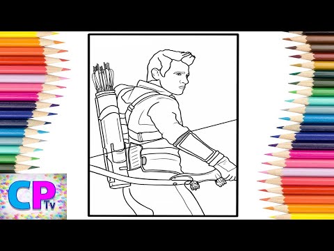 Hawkeye Coloring Pages/Doniy - No Sleep/Doniy - Journey/Doniy - Nightwave [COPYRIGHT FREE]