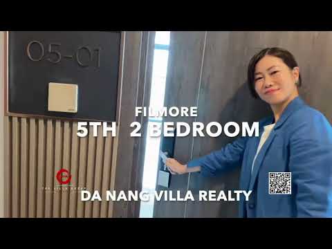 The Filmore Da Nang ハン川の景色を眺めるリバービューコンドミニアム、2ベッドルーム