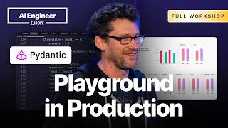 Playground in Prod - Optimising Agents in Production Environments — Samuel Colvin, Pydantic