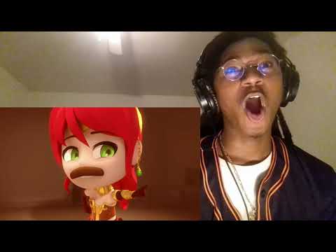 DETECTIVE PYRRHA AND NORA! RWBY Chibi Season 2, Episode 18   The Fixer REACTION!!