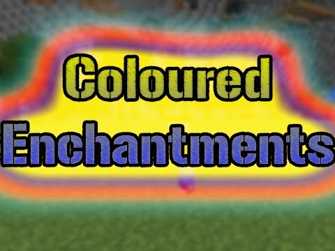 Wild Coloured Enchantments in Minecraft 1.0.0