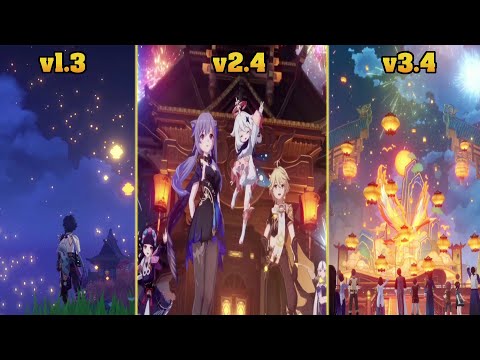 ALL LANTERN RITE CUTSCENES | Genshin Impact