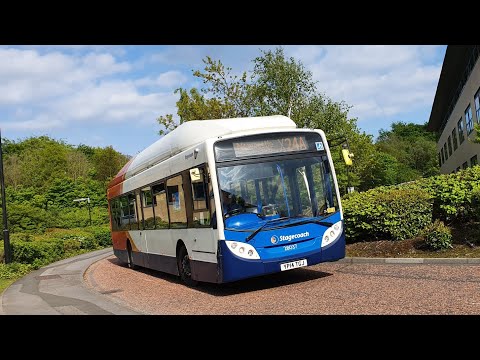 Journey on Route X24 | YP14TGJ/28037 - Stagecoach North East: Scania K270UB/ADL Enviro 300NG