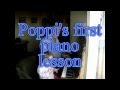first piano lesson (with a shoe) (sole music)