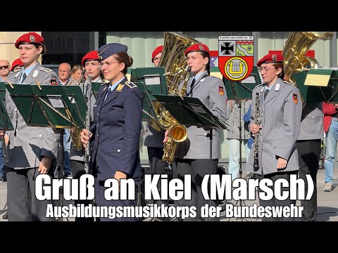 Gruß an Kiel (Marsch) Ausbildungsmusikkorps der Bundeswehr - Deutsche Marschmusik