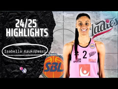 Isabella Kaukopaasi Highlights 2024/25 || Sweden SBL || Visby Ladies