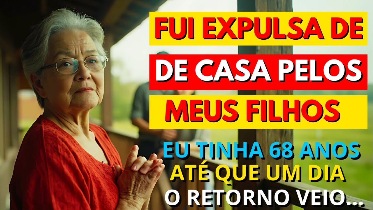 💖HISTÓRIA REAL DESTA AVÓ - MEUS FILHOS ME EXPULSARAM DE CASA AOS 68 ANOS - UM DIA  VEIO O RETORNO...