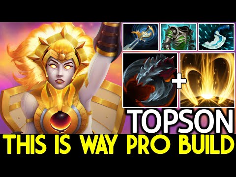 TOPSON [Dawnbreaker] This is Way Pro Build Absolutely Crazy Dota 2
