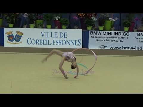 Yun Jo LAI (MAS) ribbon - 2019 Corbeil junior AA