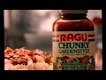 1992 NEW Ragu Chunky Garden Style Sauce TV Commercial