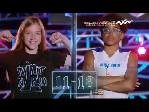(Vietsub)American Ninja Warrior Junior s3 ep15(Finals)(Chiến binh Ninja Mỹ nhí mùa 3 tập 15)