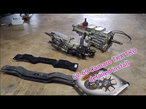 Muncie 4spd to TKO-TKX overdrive 67 Camaro pt.1