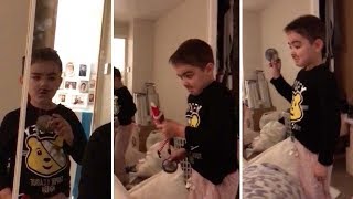 Angry Boy Slams 'Elf On The Shelf' For Drawing Moustache On His Face